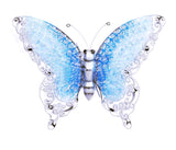 Butterfly Wall Decor With Blue Wing Scales